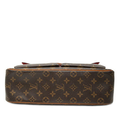 ルイ ヴィトン モノグラム ヴィバシテGM ショルダーバッグ ワンショルダー M51163 ブラウン PVC レザー レディース LOUIS VUITTON 【中古】