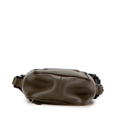 ボッテガヴェネタ レッジェーロ 斜め掛け ショルダーバッグ カーキ グリーン レザー レディース BOTTEGAVENETA 【中古】