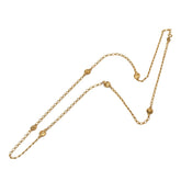 シャネル ライオン モチーフ ロング チェーン ネックレス ゴールド メッキ レディース CHANEL 【中古】