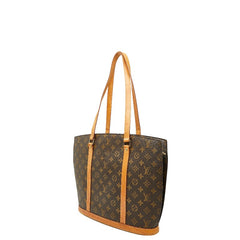ルイ ヴィトン モノグラム バビロン トートバッグ M51102 ブラウン PVC レザー レディース LOUIS VUITTON 【中古】