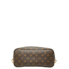 ルイ ヴィトン モノグラム ネヴァーフルPM ハンドバッグ トートバッグ M40155 ブラウン PVC レザー レディース LOUIS VUITTON 【中古】