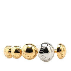ルイ ヴィトン リング 指輪 #M M63163 ゴールド シルバー メッキ レディース LOUIS VUITTON 【中古】