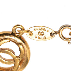 シャネル ココマーク ヴィンテージ ブレスレット ゴールド メッキ レディース CHANEL 【中古】