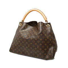 ルイ ヴィトン モノグラム アーツィーMM トートバッグ ワンショルダーバッグ M40249 ブラウン PVC レザー レディース LOUIS VUITTON 中古