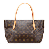 ルイ ヴィトン モノグラム ラスパイユPM トートバッグ ハンドバッグ M40608 ブラウン PVC レザー レディース LOUIS VUITTON 【中古】