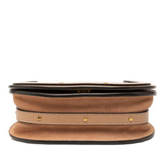 クロエ ナイル ハンドバッグ ショルダーバッグ 2WAY ベージュ レザー レディース Chloe 中古