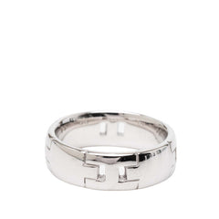 エルメス ヘラクレス リング 指輪 #51 K18WG ホワイトゴールド レディース HERMES 【中古】