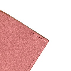 エルメス タルマックPM パスポートケース ピンク系 シェーブル レディース HERMES 【中古】