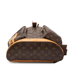 ルイ ヴィトン モノグラム サック ア ド ボスフォール リュック バックパック M40107 ブラウン PVC レザー レディース LOUIS VUITTON 【中古】