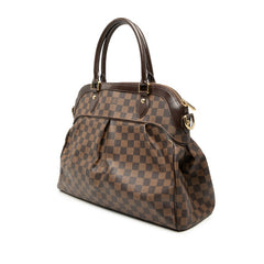 ルイ ヴィトン ダミエ トレヴィGM ハンドバッグ ショルダーバッグ 2WAY N51998 ブラウン PVC レザー レディース LOUIS VUITTON 【中古】