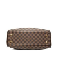 ルイ ヴィトン ダミエ トレヴィGM ハンドバッグ ショルダーバッグ 2WAY N51998 ブラウン PVC レザー レディース LOUIS VUITTON 【中古】
