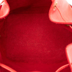 ルイ ヴィトン エピ プチノエ ワンショルダーバッグ M44107 カスティリアンレッド レザー レディース LOUIS VUITTON 【中古】