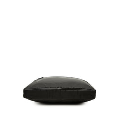 プラダ 三角ロゴプレート ビジネスバッグ ブリーフケース ブラック ナイロン メンズ PRADA 中古