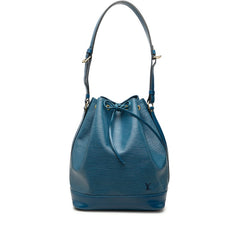ルイ ヴィトン エピ ノエ ショルダーバッグ M44005 トレドブルー レザー レディース LOUIS VUITTON 中古