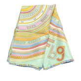 エルメス カレ40 FRANCE PARIS FBG 24 スカーフ マルチカラー シルク レディース HERMES 【中古】