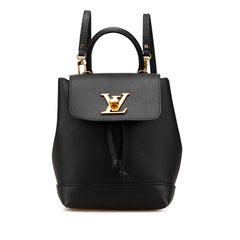 ルイ ヴィトン ロックミー バックパックMINI リュック M54573 ノワール ブラック カーフレザー レディース LOUIS VUITTON 【中古】