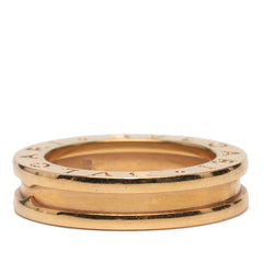 ブルガリ ビーゼロワン リング 指輪 #49 K18YG イエローゴールド レディース BVLGARI 【中古】