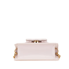 セリーヌ トリオンフ チェーン ショルダーバッグ ピンク レザー レディース CELINE 【中古】