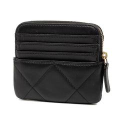 シャネル CHANEL 19 ココマーク マトラッセ ジップコインパース カードケース AP2086 ブラック ラムスキン レディース CHANEL 【中古】