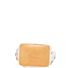 ルイ ヴィトン モノグラム マルチカラー プチノエ ワンショルダーバッグ M42229 ホワイト PVC レザー レディース LOUIS VUITTON 【中古】