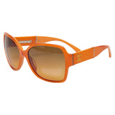 シャネル ココマーク サングラス オレンジ プラスチック レディース CHANEL 【中古】