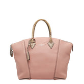 ルイ ヴィトン パルナセア ロックイット PM ハンドバッグ N92045 マグノリア ピンク レザー パイソン レディース LOUIS VUITTON 【中古】