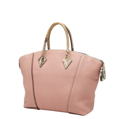 ルイ ヴィトン パルナセア ロックイット PM ハンドバッグ N92045 マグノリア ピンク レザー パイソン レディース LOUIS VUITTON 【中古】