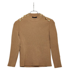 ルイ ヴィトン ニット サイズ:XS ベージュ ゴールド ウール ポリアミド レディース LOUIS VUITTON 【中古】