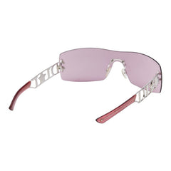 ディオール DIORLYWOOD 星 スター サングラス YB7 ピンク シルバー プラスチック レディース Dior 【中古】