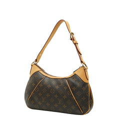 ルイ ヴィトン モノグラム テムズPM ショルダーバッグ M56384 ブラウン PVC レザー レディース LOUIS VUITTON 【中古】