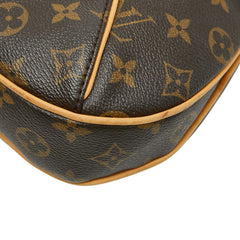 ルイ ヴィトン モノグラム テムズPM ショルダーバッグ M56384 ブラウン PVC レザー レディース LOUIS VUITTON 【中古】