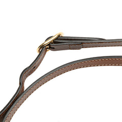 グッチ GGスプリーム スモール ハンドバッグ ショルダーバッグ 2WAY 409534 ベージュ ブラウン PVC レザー レディース GUCCI 中古