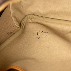 ルイ ヴィトン モノグラム ドーヴィル ハンドバッグ M47270 ブラウン PVC レザー レディース LOUIS VUITTON 【中古】