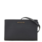 マイケルコース SHEILA SM EW TZ XBODY 斜め掛け ショルダーバッグ クロスボディ ブラック PVC レディース Michael Kors 【中古】