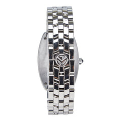 フランクミュラー トノーカーベックス 腕時計 1752B クオーツ ブラック文字盤 ステンレススチール レディース FRANCK MULLER 【中古】