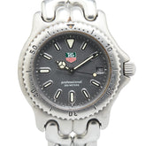 タグホイヤー セル 腕時計 S99.213K クオーツ グレー文字盤 ステンレススチール メンズ TAG HEUER 【中古】