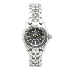 タグホイヤー セル 腕時計 WG1413-0 クオーツ グレー文字盤 ステンレススチール レディース TAG HEUER 【中古】