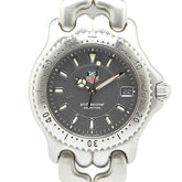タグホイヤー セル 腕時計 WG1213-K0 クオーツ グレー文字盤 ステンレススチール メンズ TAG HEUER 【中古】