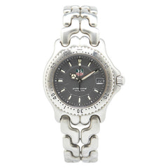 タグホイヤー セル 腕時計 WG1213-K0 クオーツ グレー文字盤 ステンレススチール メンズ TAG HEUER 【中古】