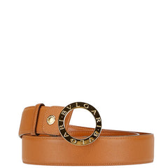 ブルガリ ブルガリブルガリ ベルト サイズ:105/42 ブラウン レザー メンズ BVLGARI 【中古】