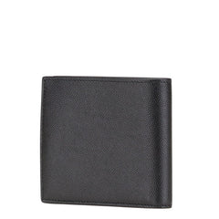 サンローラン 二つ折り財布 396303 ブラック レザー メンズ SAINT LAURENT 【中古】
