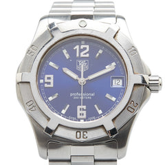 タグホイヤー エクスクルーシブ 腕時計 WN1112 クオーツ ブルー文字盤 ステンレススチール メンズ TAG HEUER 【中古】