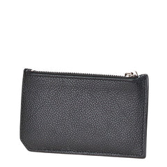 サンローラン コインケース パスケース フラグメントケース 458583 ブラック レザー メンズ SAINT LAURENT 【中古】
