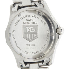 タグホイヤー 2000シリーズ 腕時計 WK1113 クオーツ ネイビー文字盤 ステンレススチール メンズ TAG HEUER 【中古】