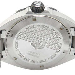 タグホイヤー フォーミュラ1 腕時計 WAZ1111 クオーツ ホワイト文字盤 ステンレススチール メンズ TAG HEUER 【中古】