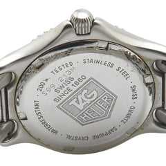 タグホイヤー セル 腕時計 S99.213M クオーツ グレー文字盤 ステンレススチール メンズ TAG HEUER 【中古】