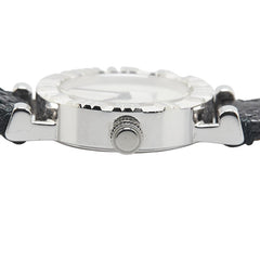 ティファニー アトラス ミニ 腕時計 S0640 クオーツ シルバー文字盤 SV925 シルバー レザー レディース TIFFANY&Co. 【中古】