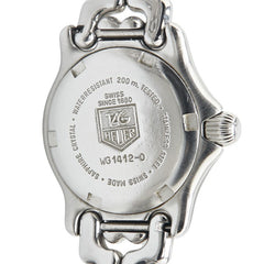 タグホイヤー セル 腕時計 WG1412-0 クオーツ ホワイト文字盤 ステンレススチール レディース TAG HEUER 【中古】