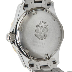 タグホイヤー エクスクルーシブ 腕時計 WN1351 クオーツ グレー文字盤 ステンレススチール メッキ レディース TAG HEUER 【中古】