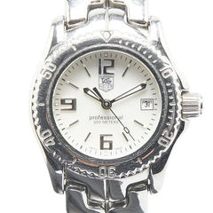 タグホイヤー リンク 腕時計 WT141A クオーツ シルバー文字盤 ステンレススチール レディース TAG HEUER 【中古】